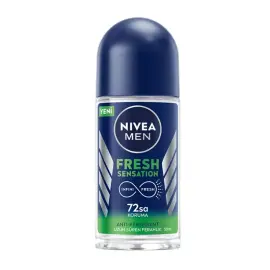 Nivea Men Fresh Sensation - Erkek Roll On Deodorant 50ml - Nivea