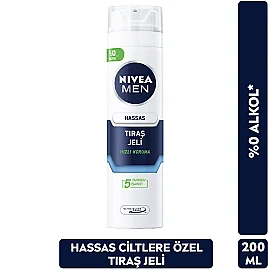 Nivea Men Hassas Tıraş Jeli 200ml - 8