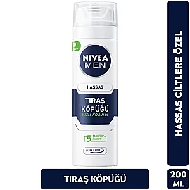 Nivea Men Hassas Tıraş Köpüğü 200ml - 6