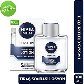 Nivea Men Sensitive - Hassas Cilt Tıraş Sonrası Losyon 100ml - 9