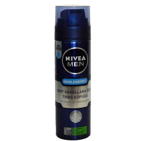 Nivea Men Sert Sakallara Özel Tıraş Köpüğü 200ml Nivea Men Sert Sakallara Özel Tıraş Köpüğü 200ml