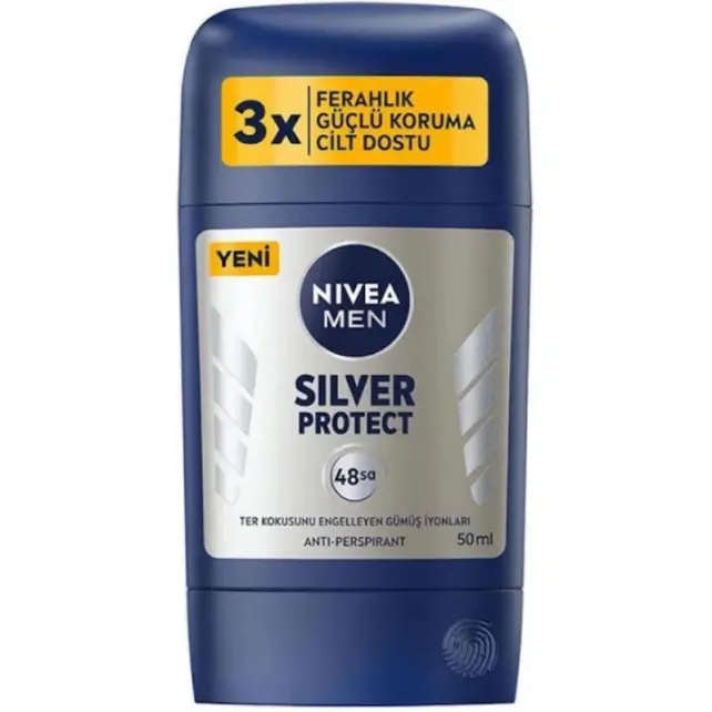 Nivea Men Silver Protect Stick Deodorant 50ml - 1