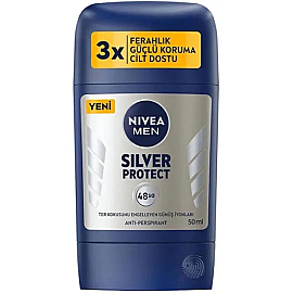 Nivea Men Silver Protect Stick Deodorant 50ml - Nivea