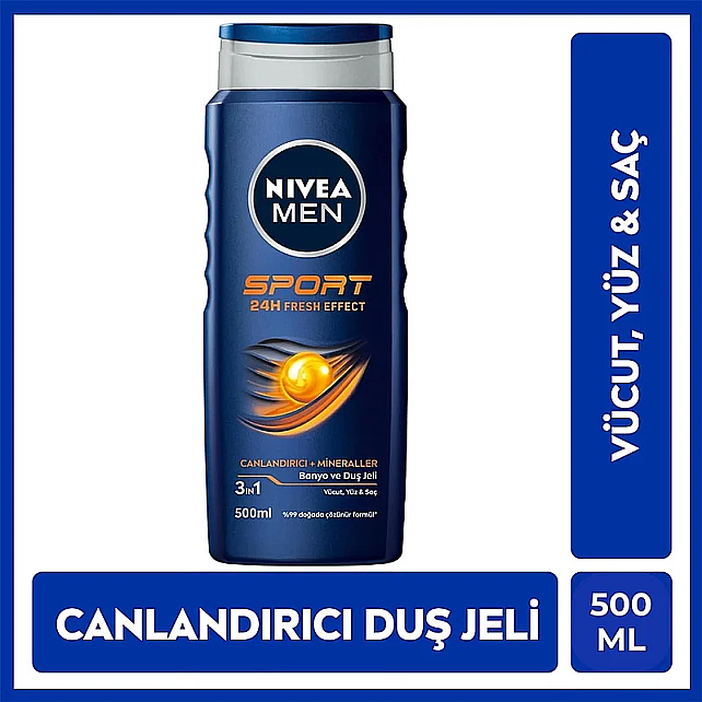 Nivea Men Sport - Duş Jeli 500ml - 7