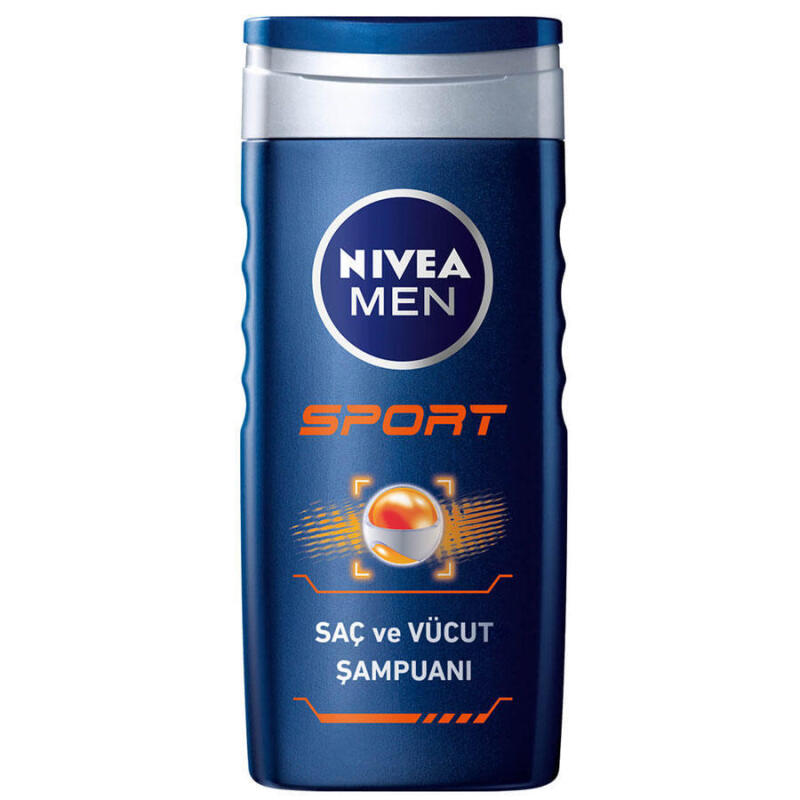 Nivea Men Sport Shower Gel - Erkekler İçin Saç ve Vücut Şampuanı 500ml Nivea Men Sport Shower Gel - Erkekler İçin Saç ve Vücut Şampuanı 500ml