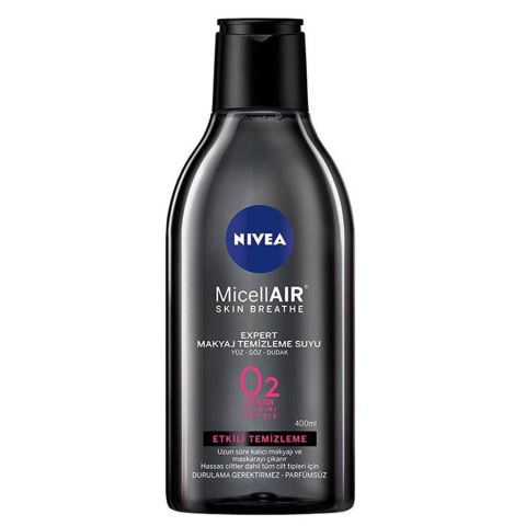 Nivea Micellair Skin Expert 02 - Makyaj Temizleme Suyu 400ml Nivea Micellair Skin Expert 02 - Makyaj Temizleme Suyu 400ml