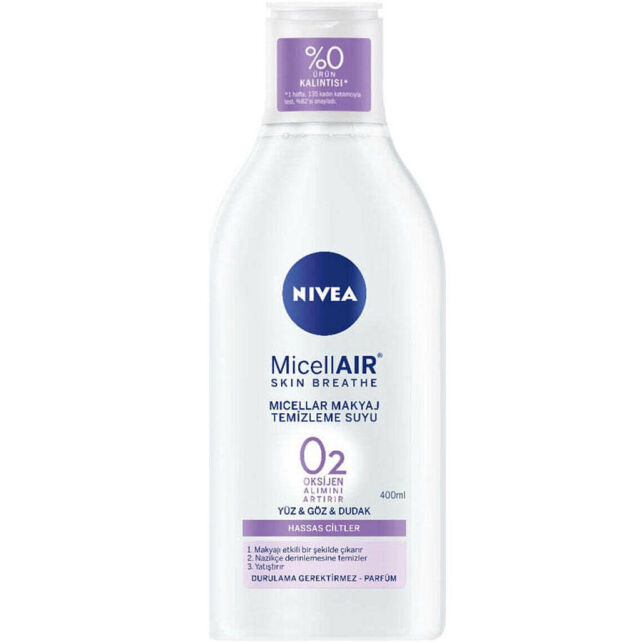 Nivea Micellar Makyaj Temizleme Suyu Hassas Cilt 400ml Nivea Micellar Makyaj Temizleme Suyu Hassas Cilt 400ml