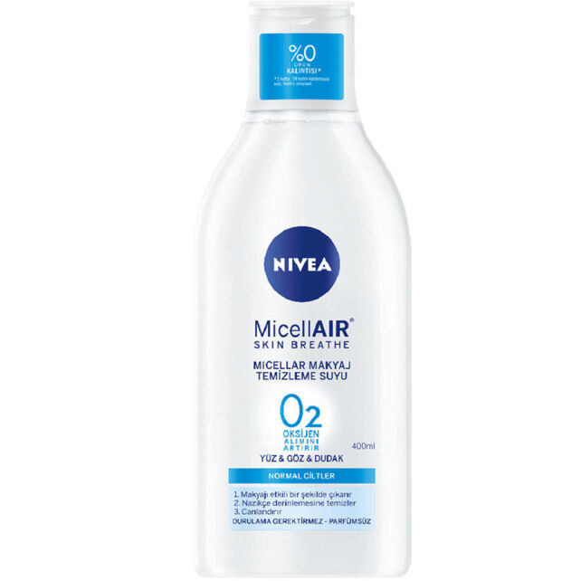 Nivea Micellar Makyaj Temizleme Suyu Normal Cilt 400ml Nivea Micellar Makyaj Temizleme Suyu Normal Cilt 400ml