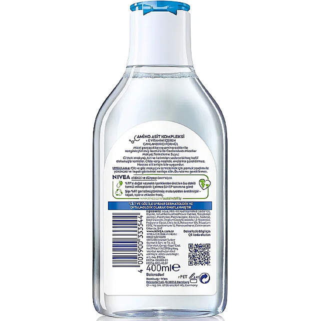 Nivea Micellar Makyaj Temizleme Suyu 400ml - 2