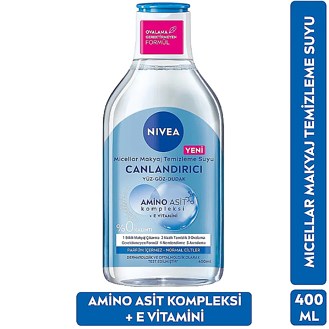 Nivea Micellar Makyaj Temizleme Suyu 400ml - 8