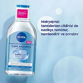 Nivea Micellar Makyaj Temizleme Suyu 400ml - 4
