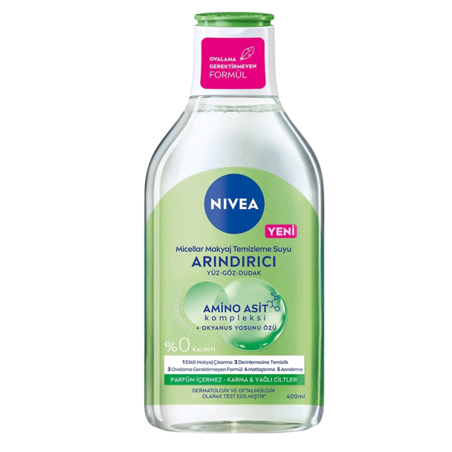 Nivea Micellar Water Arındırıcı - Makyaj Temizleme Suyu 400ml - 1