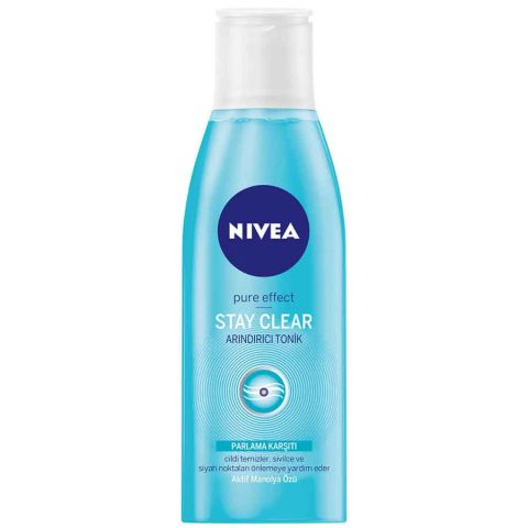 Nivea Pura Effect Stay Clear Arındıcı Tonik 200ml Nivea Pura Effect Stay Clear Arındıcı Tonik 200ml