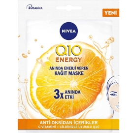 Nivea Q10 Energy Kağıt Maske - Nivea