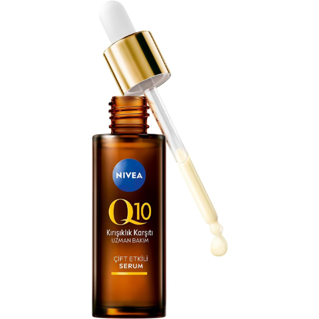 Nivea Q10 Kırışıklık Karşıtı Uzman Bakım - Çift Etkili Serum 30ml - 1