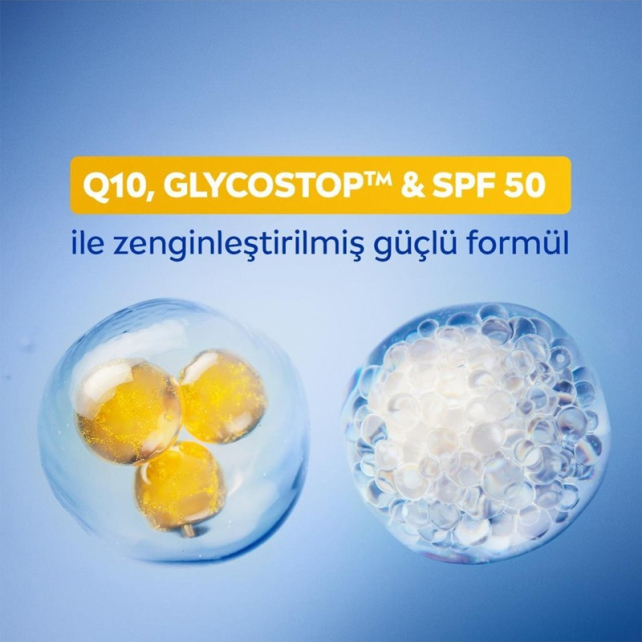 Nivea Q10 Kırışıklık Karşıtı Uzman Bakım SPF 50+ Gündüz Bakım Kremi 40ml - 4