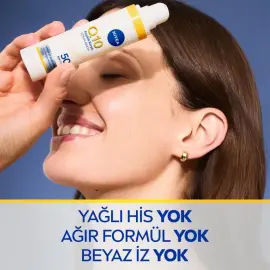 Nivea Q10 Kırışıklık Karşıtı Uzman Bakım SPF 50+ Gündüz Bakım Kremi 40ml - 3