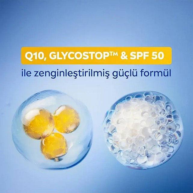 Nivea Q10 Kırışıklık Karşıtı Uzman Bakım SPF 50+ Gündüz Bakım Kremi 40ml - 4