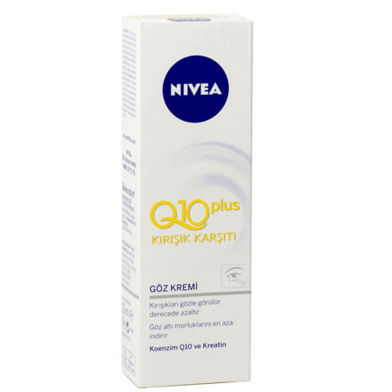Nivea Q10 Plus Anti Aging Eye Cream - Kırışıklık Karşıtı Göz Çevresi Bakım Kremi 50ml Nivea Q10 Plus Anti Aging Eye Cream - Kırışıklık Karşıtı Göz Çevresi Bakım Kremi 50ml