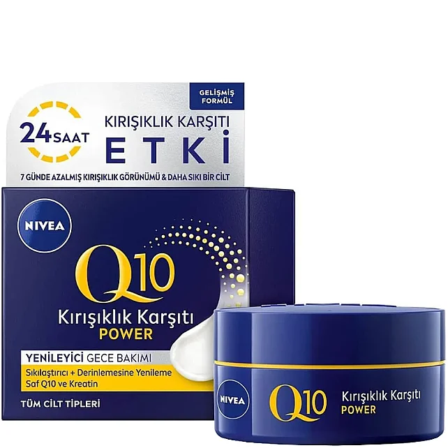 Nivea Q10 Power Kırışıklık Karşıtı Gece Kremi 50ml - 1