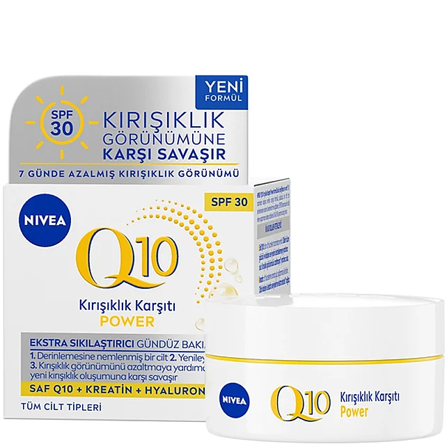 Nivea Q10 Power Kırışıklık Karşıtı SPF 30 Gündüz Kremi 50ml - 1