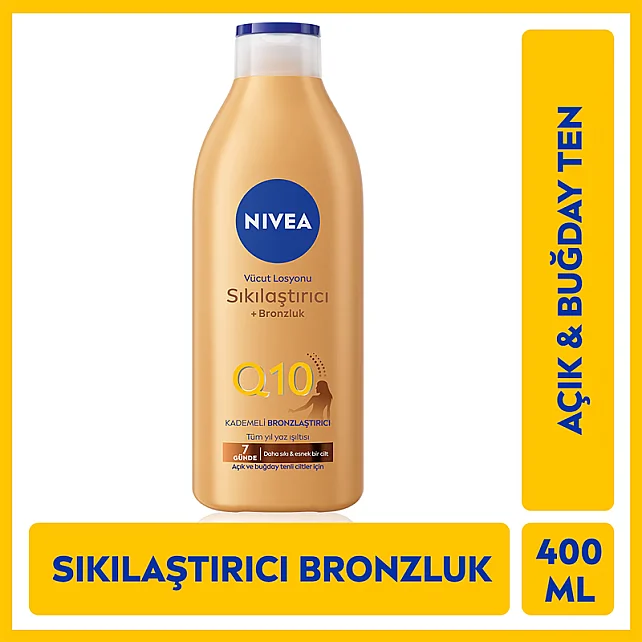 Nivea Q10 Sıkılaştırıcı Etkili Kademeli Bronzlaştırıcı Losyon 400ml - 8