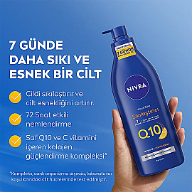 Nivea Q10 Sıkılaştırıcı Etkili Vücut Sütü 300ml - 3
