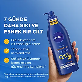 Nivea Q10 Sıkılaştırıcı Etkili Vücut Sütü 300ml - 3