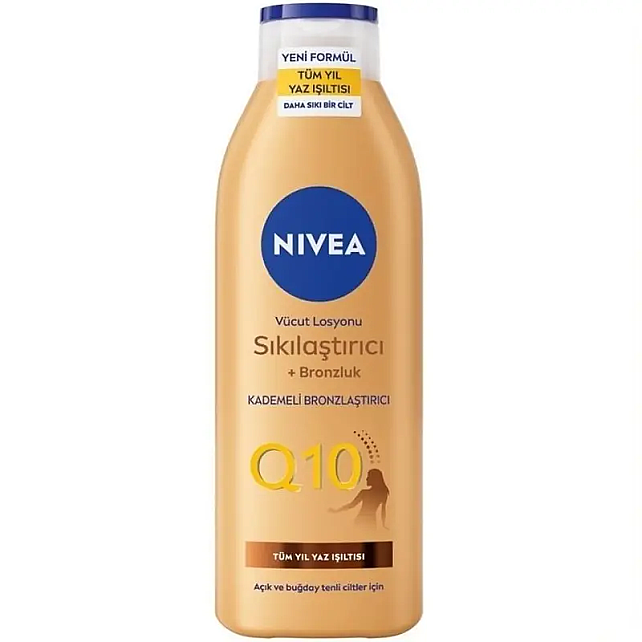 Nivea Q10 Sıkılaştırıcı ve Bronzlaştırıcı Vücut Losyonu 250ml - 1