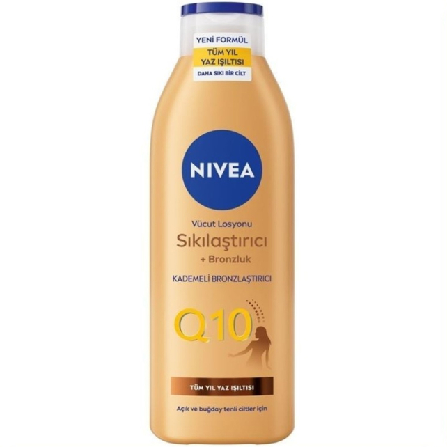Nivea Q10 Sıkılaştırıcı ve Bronzlaştırıcı Vücut Losyonu 250ml - 1
