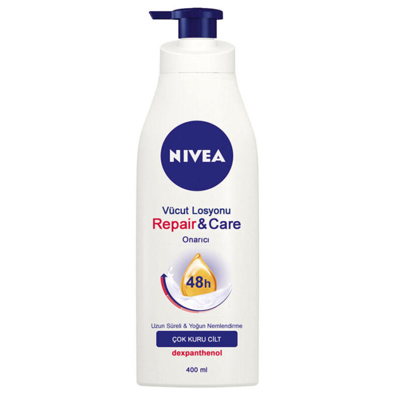 Nivea Repair & Care Body Lotion - Onarıcı Vücut Bakım Losyonu 400ml Nivea Repair & Care Body Lotion - Onarıcı Vücut Bakım Losyonu 400ml