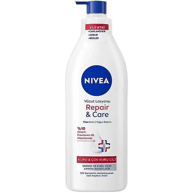 Nivea Repair Care Yoğun Nemlendirici Vücut Losyonu 400ml - 1