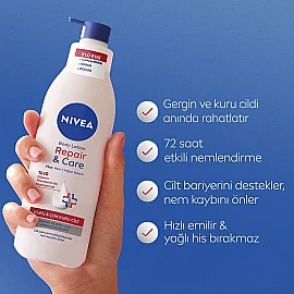Nivea Repair Care Yoğun Nemlendirici Vücut Losyonu 400ml - 2