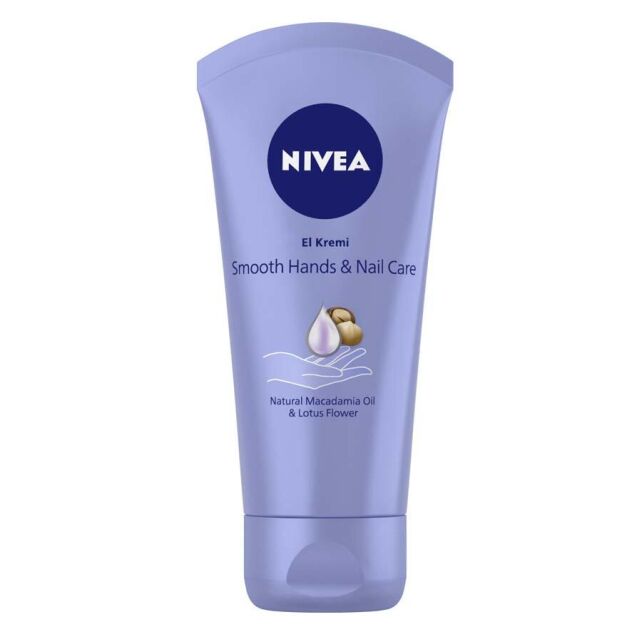 Nivea Smooth El ve Tırnak Bakım Kremi 75ml Nivea Smooth El ve Tırnak Bakım Kremi 75ml