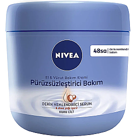Nivea Smooth Sensation El ve Vücut Bakım Kremi 400ml - Nivea
