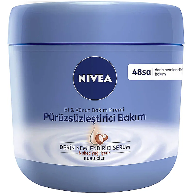 Nivea Smooth Sensation El ve Vücut Bakım Kremi 400ml - 1