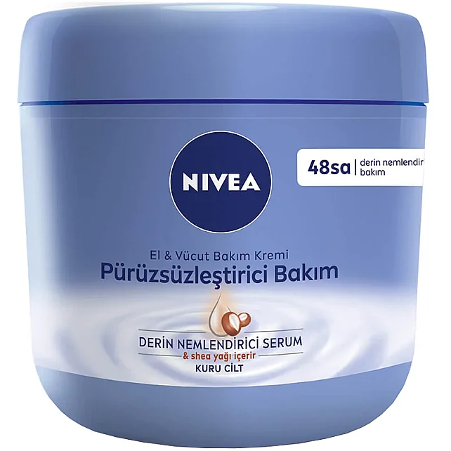 Nivea Smooth Sensation El ve Vücut Bakım Kremi 400ml - 1