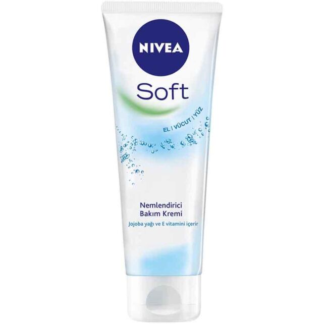 Nivea Soft Nemlendirici Bakım Kremi Tüp 75ml Nivea Soft Nemlendirici Bakım Kremi Tüp 75ml