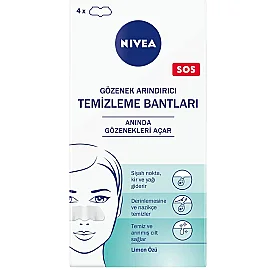 Nivea Sos Siyah Nokta & T Bölgesi Temizleyici Bantlar 4 Adet - Nivea