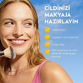 Nivea Sun 2'ın 1 Primer Daily Uv Serum SPF 50 - Nemlendirici Makyaj Bazı 30ml - 3
