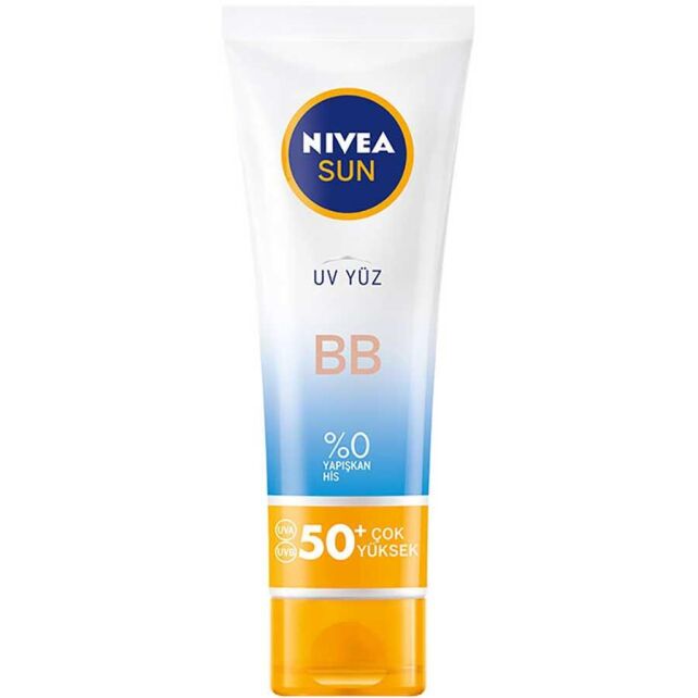 Nivea Sun BB 50+ Koruyucu Yüz Kremi 50ml Nivea Sun BB 50+ Koruyucu Yüz Kremi 50ml