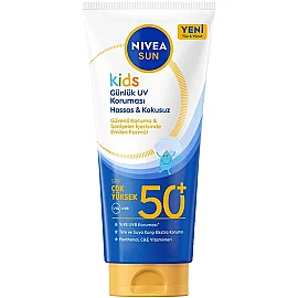 Nivea Sun Kids SPF 50+ Çocuklar için Yüksek Koruyucu Güneş Kremi 100ml - Nivea