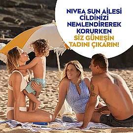 Nivea Sun Kids SPF 50+ Çocuklar için Yüksek Koruyucu Güneş Kremi 100ml - 5