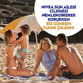 Nivea Sun Kids SPF 50+ Çocuklar İçin Yüksek Koruyucu Güneş Kremi 100ml - 5