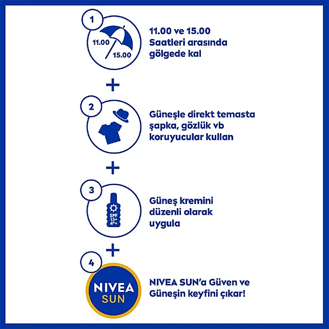 Nivea Sun Koruma & Bronzluk SPF 20 Güneş Yağı 200ml - 3