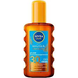 Nivea Sun Koruma & Bronzluk SPF 30 Güneş Yağı 200ml - Nivea