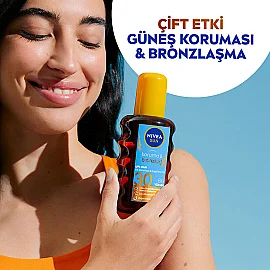 Nivea Sun Koruma & Bronzluk SPF 30 Güneş Yağı 200ml - 3