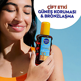 Nivea Sun Koruma & Bronzluk SPF 30 Güneş Yağı 200ml - 3
