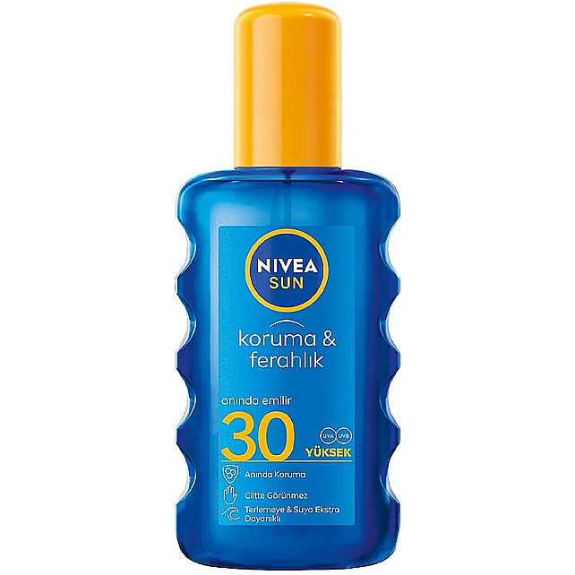 Nivea Sun Koruma & Ferahlık SPF 30 Güneş Sprey 200ml - 1