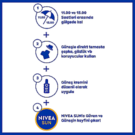 Nivea Sun Koruma & Nem SPF 30 Güneş Losyonu 200ml - 5